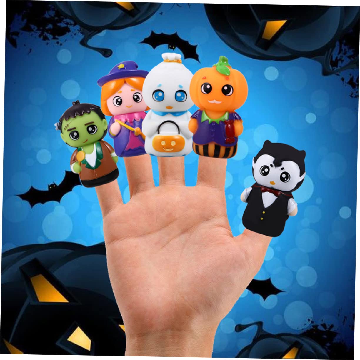 HEMOTON 30 Stck. Teiliges Cartoon Fingerpuppen für Interaktive Handpuppen aus Weichem Fördert Kreativität und Feinmotorik Geeignet für Eltern Junge Mädchen Spiel und Geschichtenzeit