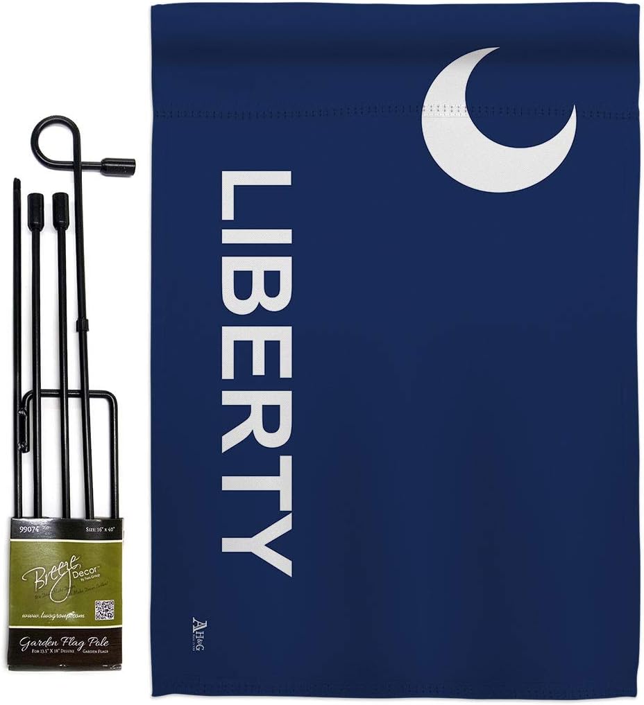 Fort Moultrie Burlap Garden Flag Americana US Historic July Memorial Veteran Independence United State American Small Decorative Gift Yard House Banner Double-Sided Made In USA 13 X 18.5