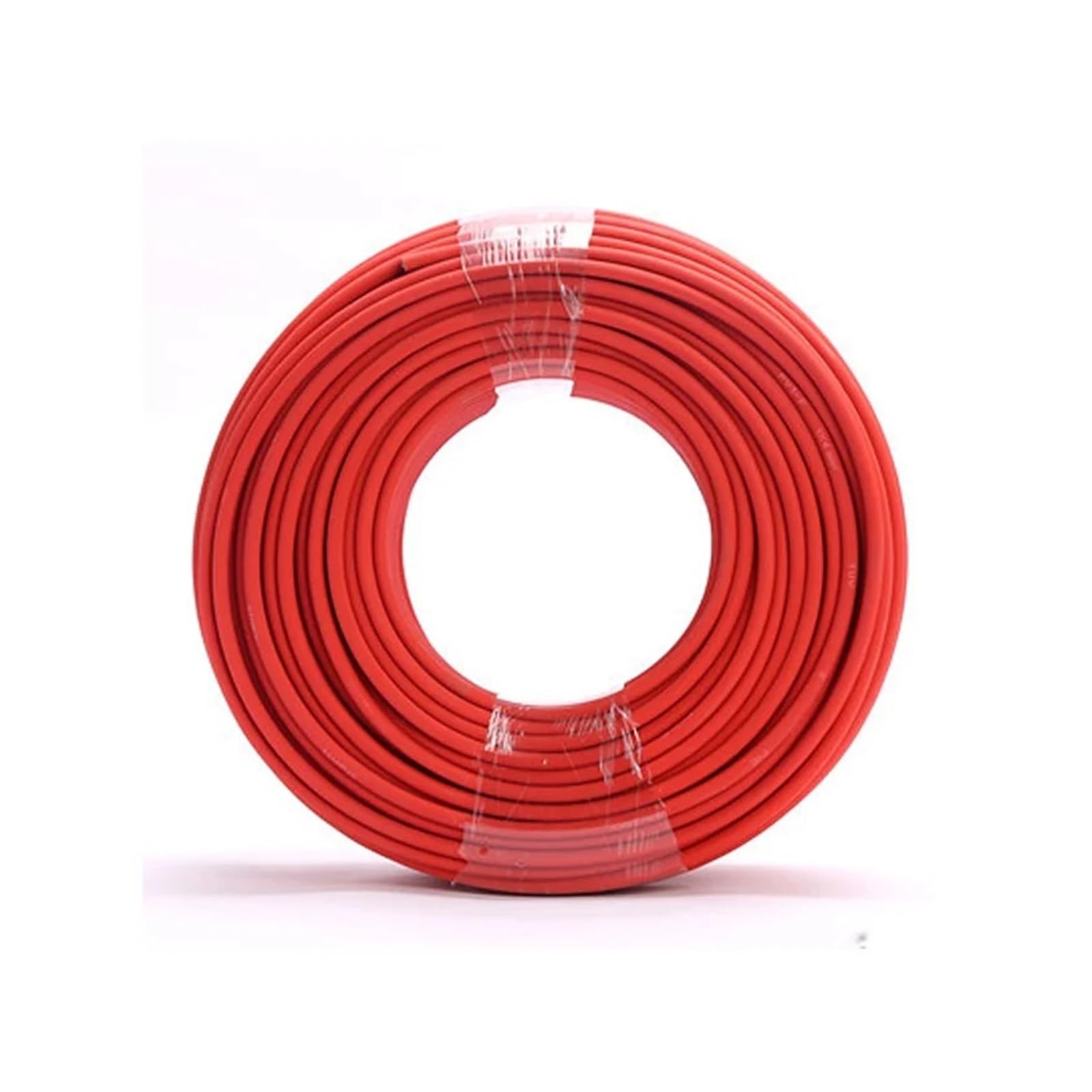 10/20/30m 10AWG Słoneczny Kabel Fotowoltaiczny Dwuwarstwowa Izolacja Z Cynowanej Miedzi PVC Do Podłączenia Paneli Fotowoltaicznych(Red Cable,30M 10 AWG)