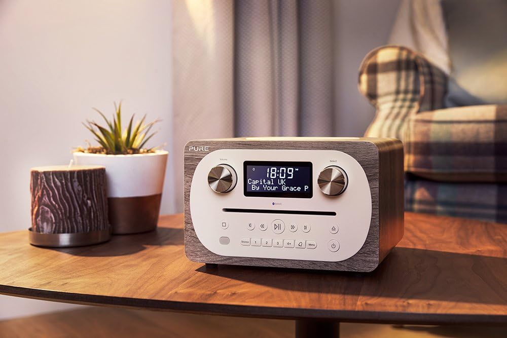 Pure Evoke CD4 AllinOne Music System with DAB/DAB+/FM Digital Radio