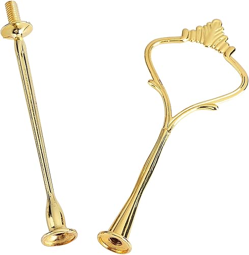 Miniatura 2 de Soporte de placa de pastel de varios niveles para bandeja de cupcakes para tartas, soporte de montaje de platos de frutas (corona de 2 niveles