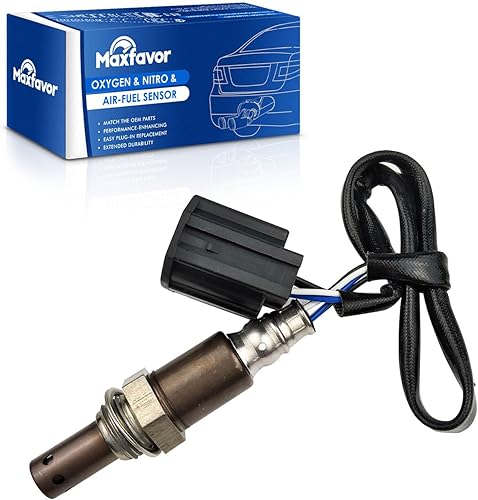 Maxfavor Sensor de relación de combustible de aire ascendente, sensor de oxígeno O2, repuesto para Maz-da 3 2.0L 2004 2005 2006 2007 2008 2009 solo