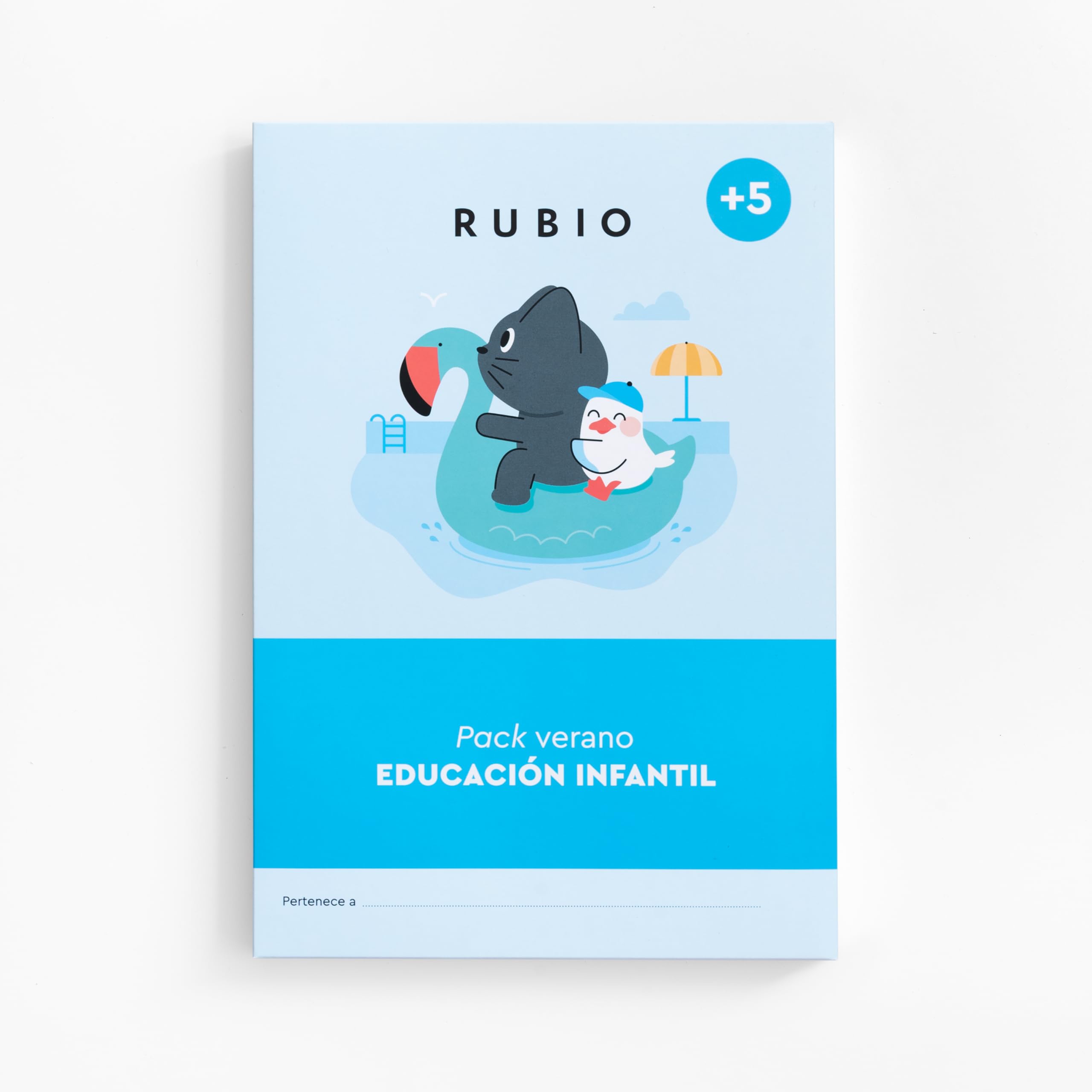 Pack verano RUBIO Educación Infantil | + 5 años | 3 cuadernos con actividades para vacaciones (PACKS ESCOLARES)
