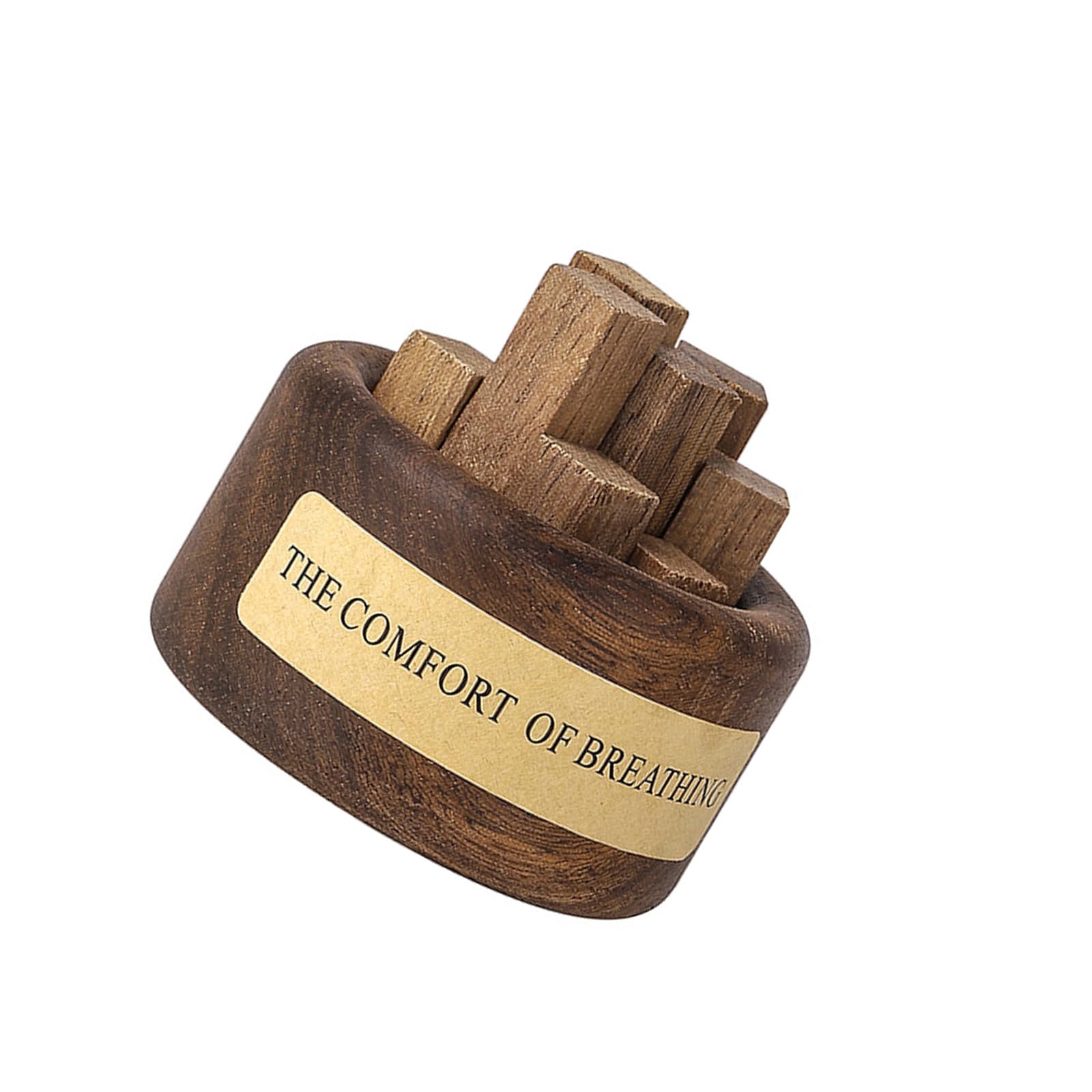 Xjdzineq Wooden Aromatherapies Essential Oil Diffuser Decors Woodpile Fragrances Expander Decorative Ornament for Bedrooms Home Fragrances Enhancer