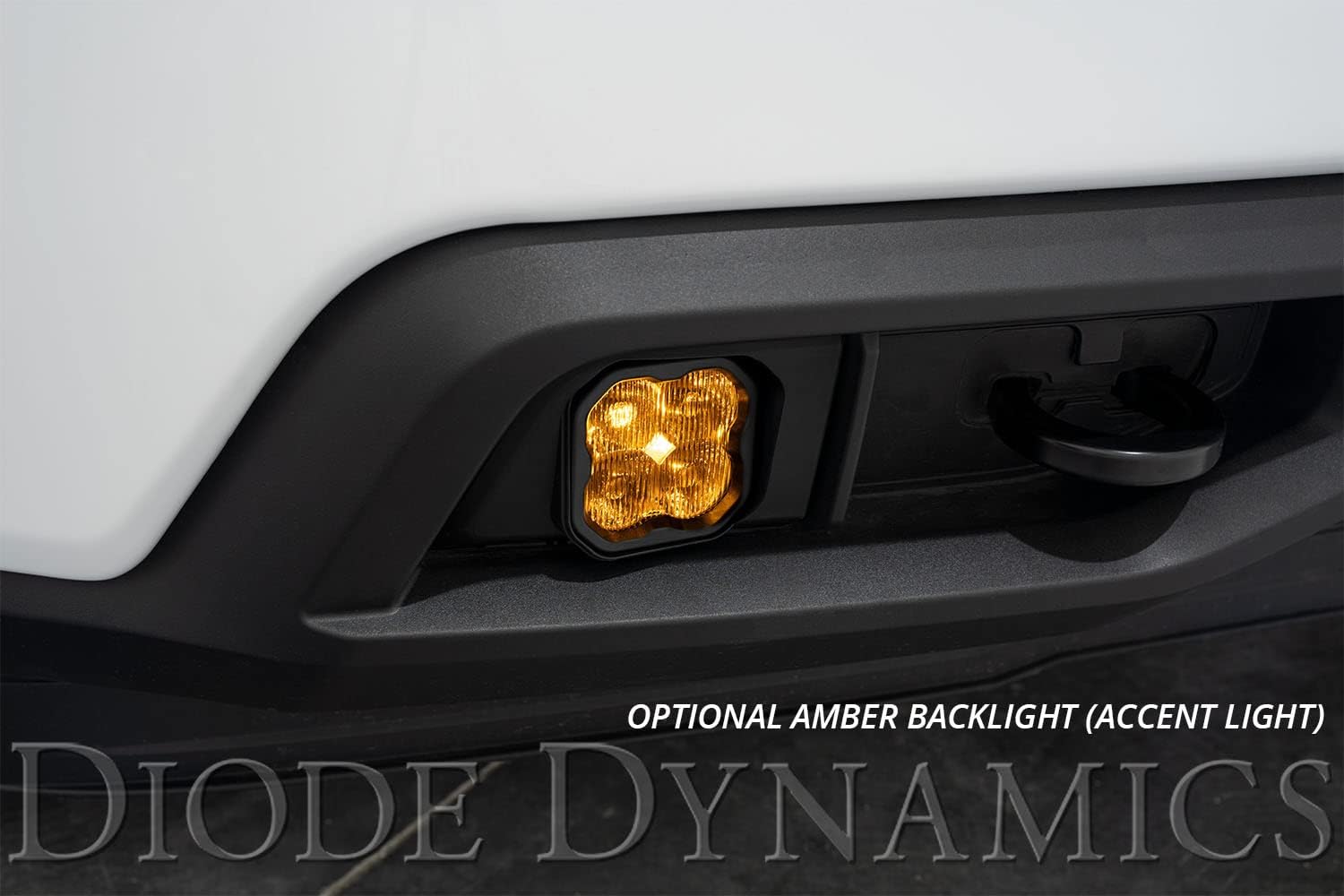 Diode Dynamics SS3 LED Fog Light Kit compatible with Chevrolet Silverado 1500 2019-2021, Yellow SAE Fog Sport