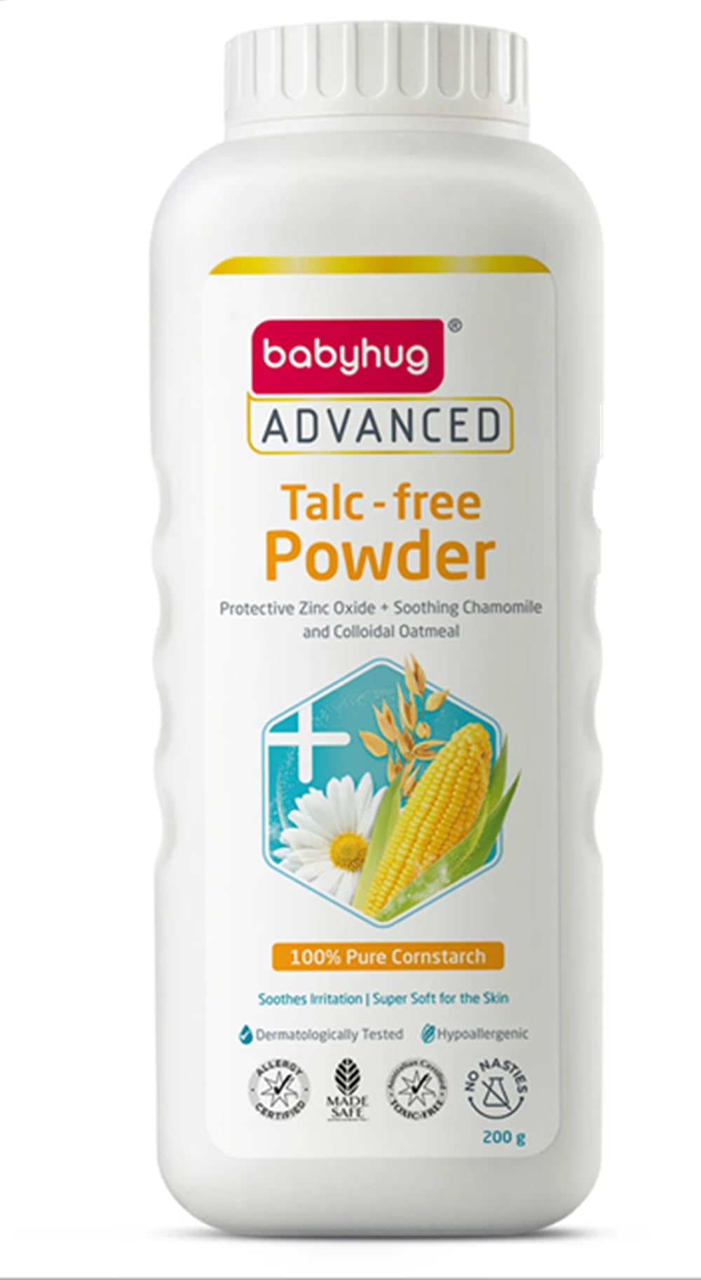 Babyhug Advanced Talc-Free Dusting Powder - 200 gm