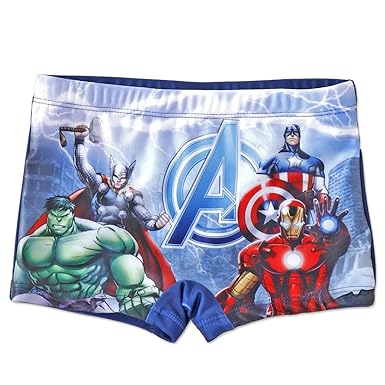Marvel Avengers Boys Swim Shorts Swim Trunk Swimwear