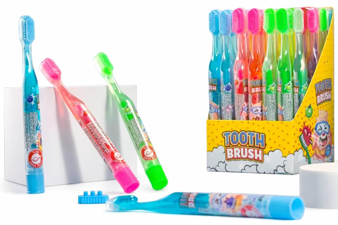 Tooth Brush Candy 6g*30pcs | Strawberry, Blueberry & Apple | Mix Flavours-image-30