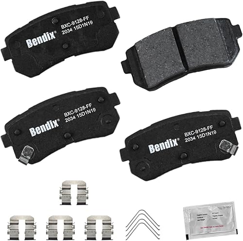 Miniatura 89 de Bendix Priority1 CFC154 - Juego de pastillas de freno de disco para Avanti II, Century, LeSabre, Regal, Riviera, chasis comercial, DeVille