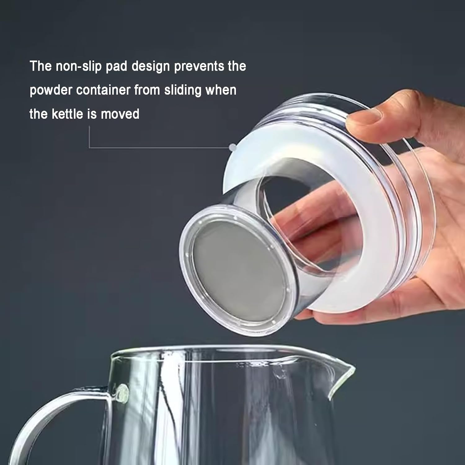 Cafetera de goteo frío, diseño desmontado de 600 ml, flujo de agua ajustable, prepara 1-3 tazas, ideal para el hogar y bares