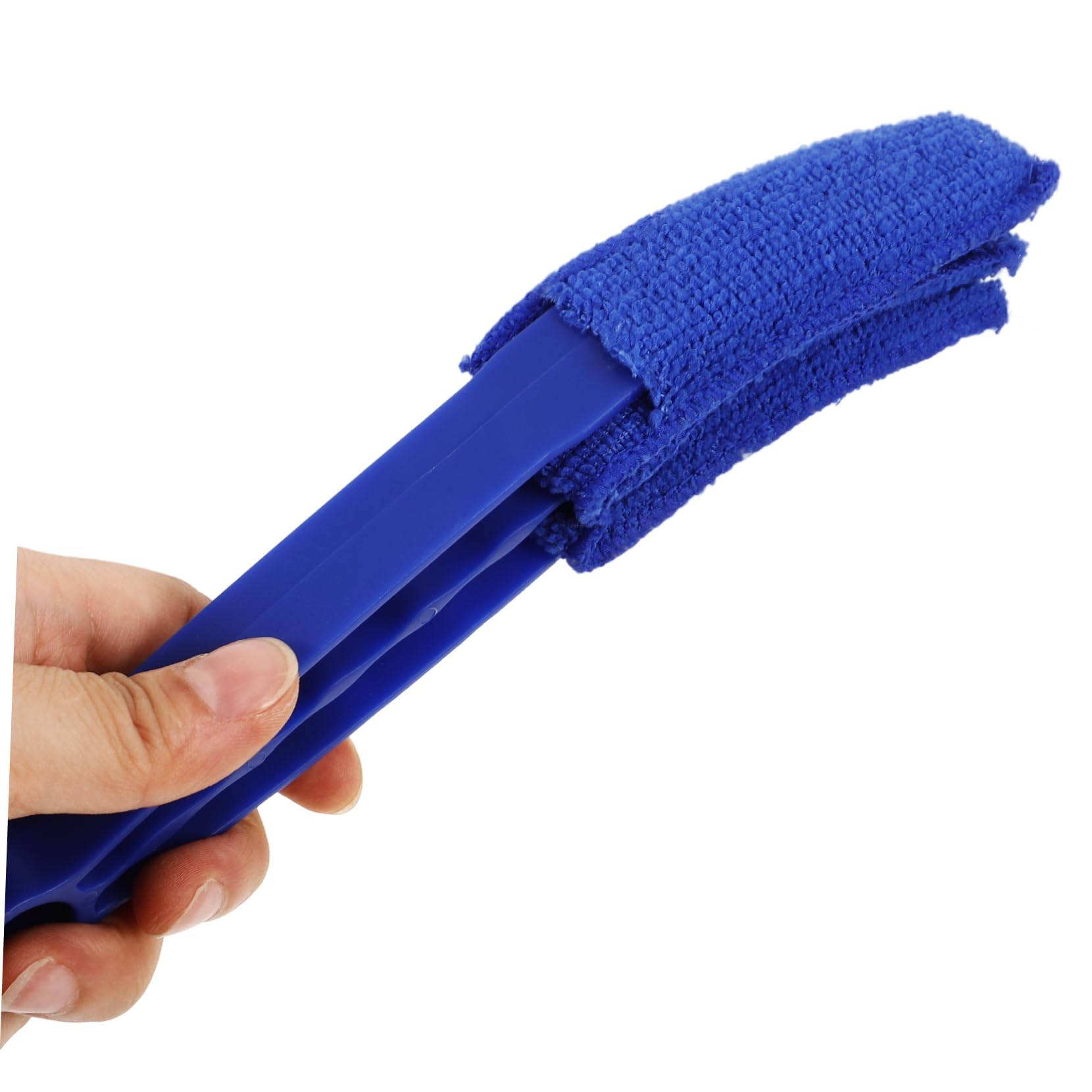 jojofuny Cepillo de Limpieza para persianas Herramientas para Limpiar persianas Limpiador de Cortinas Limpiador de Aire Acondicionado Plumero para persianas de Vinilo Plumero Ciego