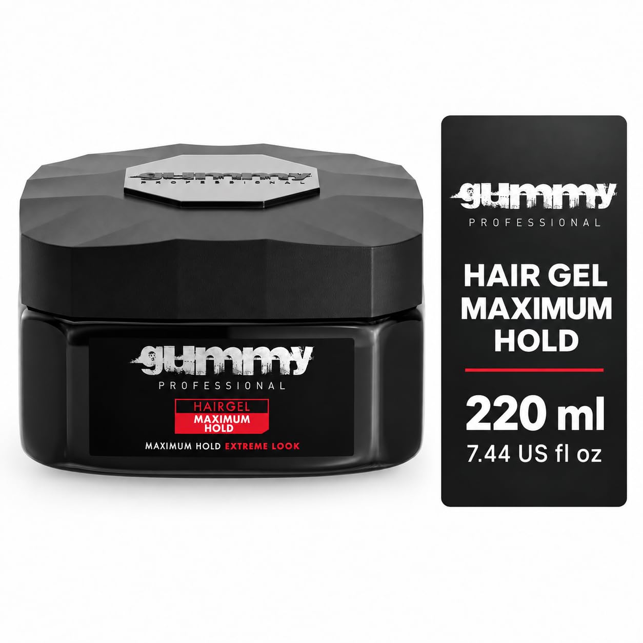 Gummy Hair Gel 220 ml Maximum Hold