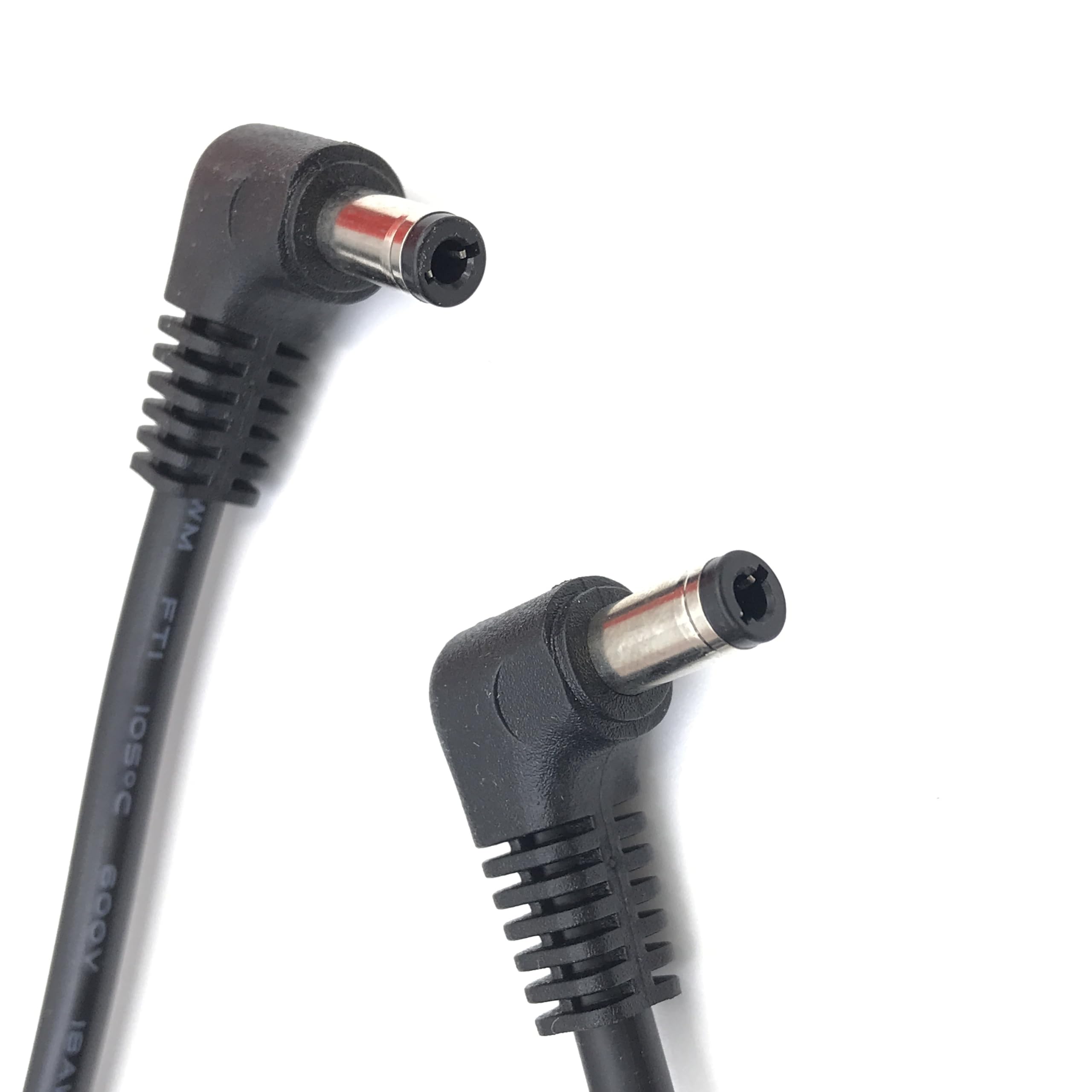 Podwójne kolano 90 stopni DC Power 5,5 x 2,1 mm / 2,5 mm męski na 5,5 2,1/2,5 mm kabel kątowy 90 stopni 50 cm 1 m 1,5 m 3 m (50 cm, DC 5,5-2,1 mm)