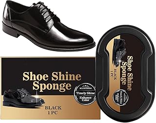 靴用 光沢 スポンジ | 傷防止 ポケットサイズ コンパクト,レザーブーツ磨きスポンジ | 家庭用 学生寮用 アパート用 旅行用 女性用 男性用 大人用 シニア用 主婦用