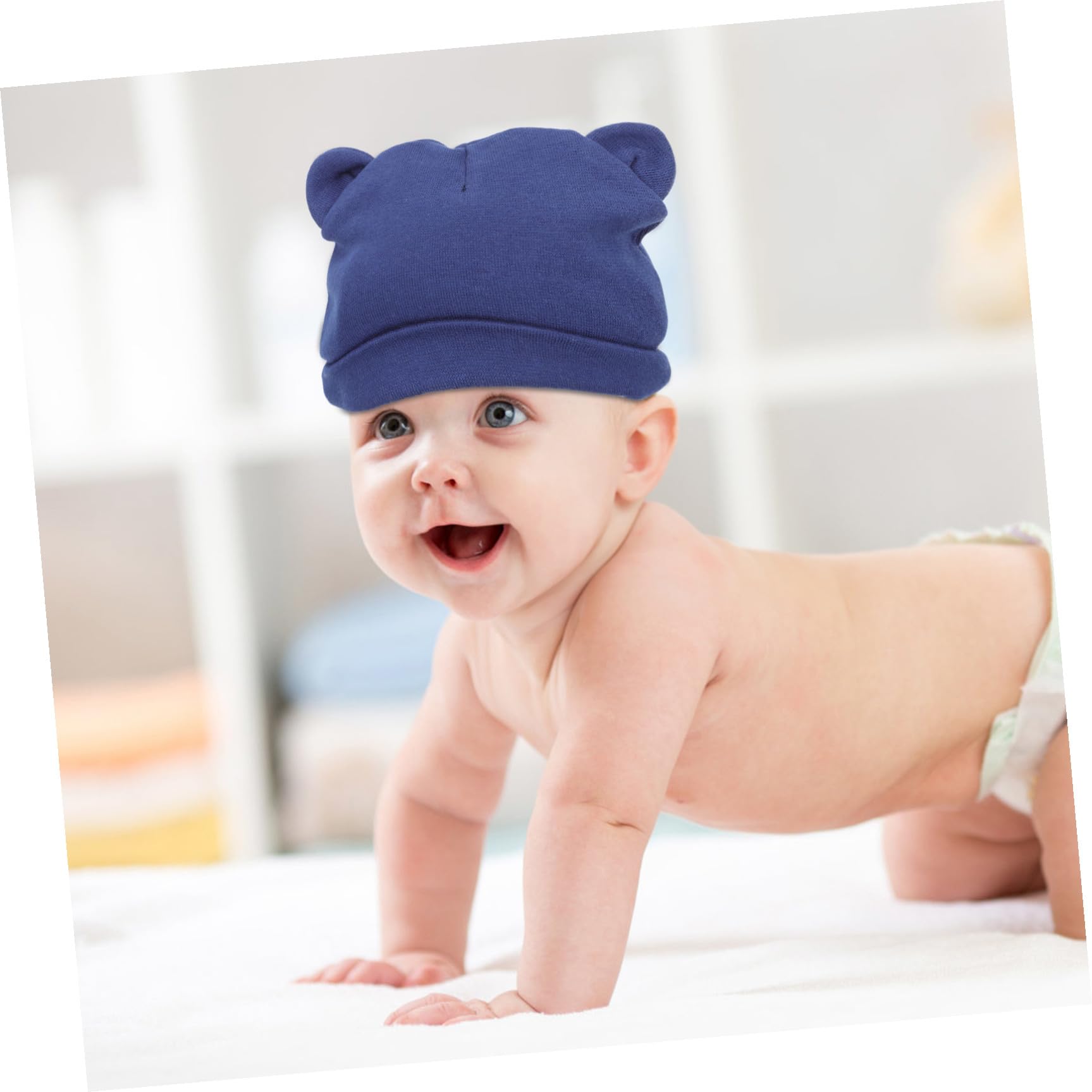 VALICLUD Cappuccio Fetale per Caps Cuffia da Ospedale per Neonati Berretto Cappello Termico Cappello Riscaldante Cappello Turbante Cappelli per Cotone