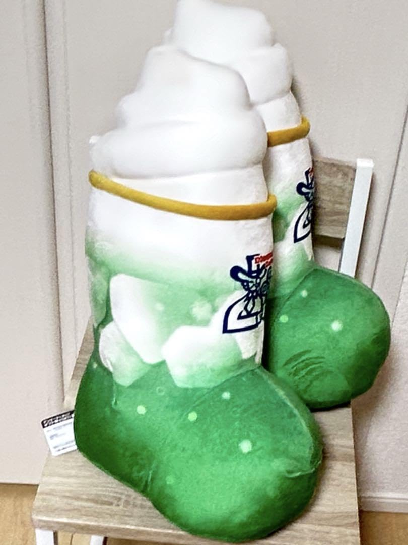 コメダ珈琲店 でらたっぷりクリームソーダのぬいぐるみ SB珈琲所 コメダ珈琲店 でらたっぷり クリームソーダの