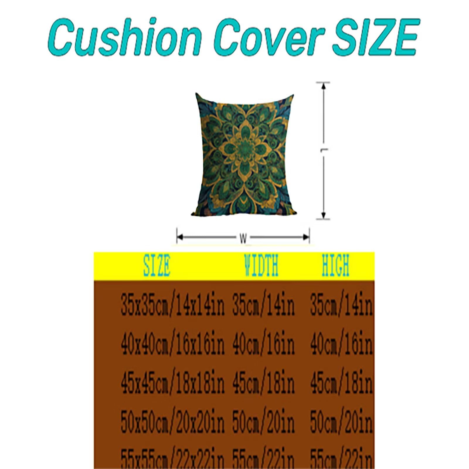 Federe Cuscini Letto 60x60cm Federe Copricuscini Divano Blu-Verde THDZ1690 | Outdoor Federe Copricuscini Divano Forma Di Flower 4 Pack Morbido Resistente Attraente Decorazioni Letto Divano Regalo Donna