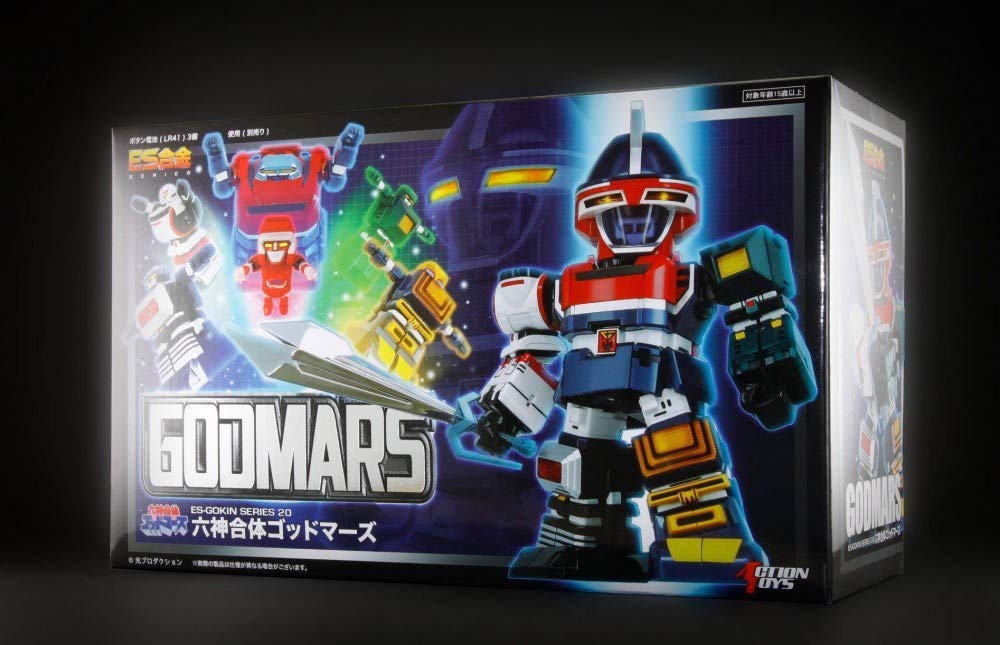 ES合金　ゴッドマーズ　フィギュア Amazon.co.jp: ES合金 六神合体 ゴッドマーズ 全高約160mm ダイ