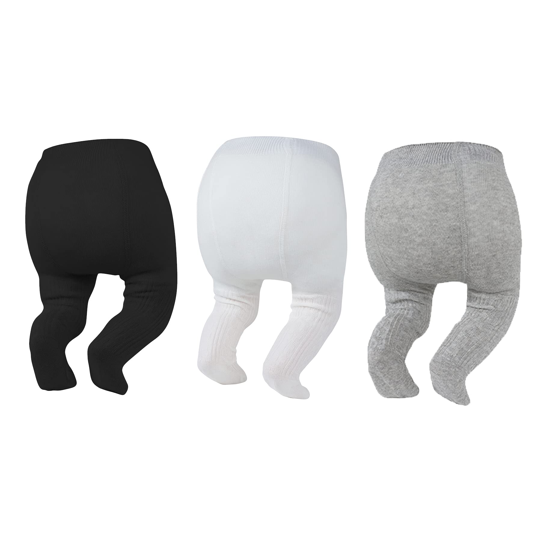 ZandoInfant Soft Tights Toddler Seamless Leggings Tights for Baby Girls Winter Knit Warm Newborn Pants Stockings