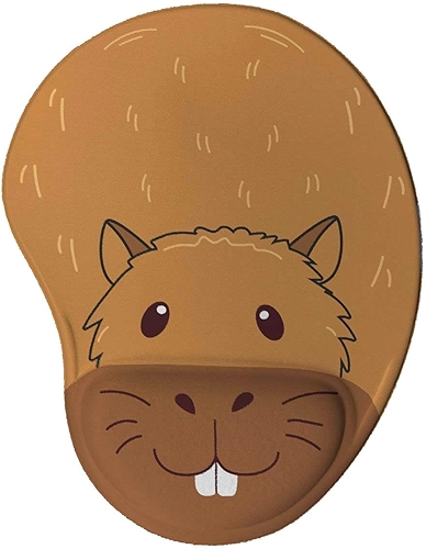 Geek Vip, Mouse Pad Ergonômico - Capivara Fofa Kawaii