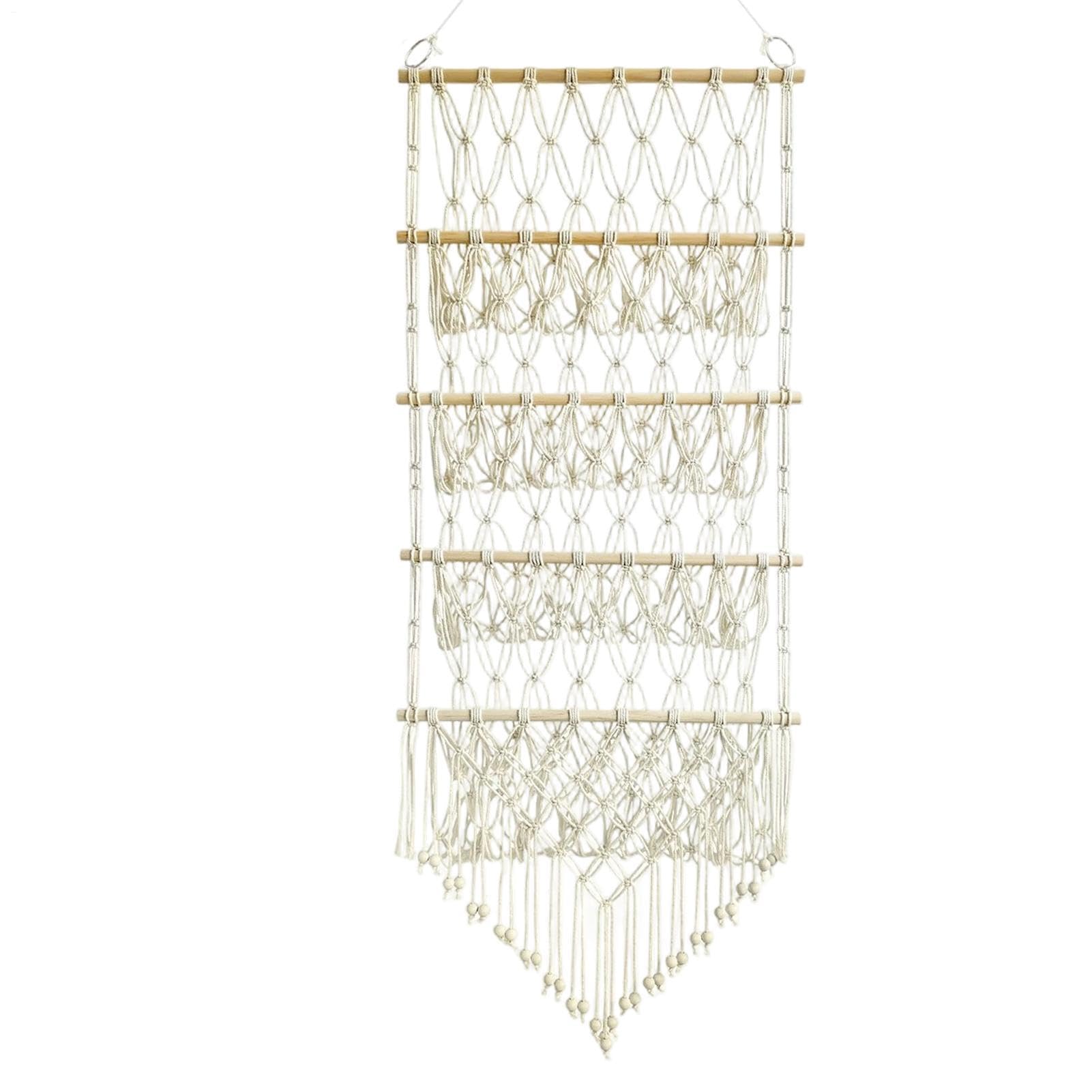 Rangement suspendu de porte à 4 couches pour chambre bébé et jeux