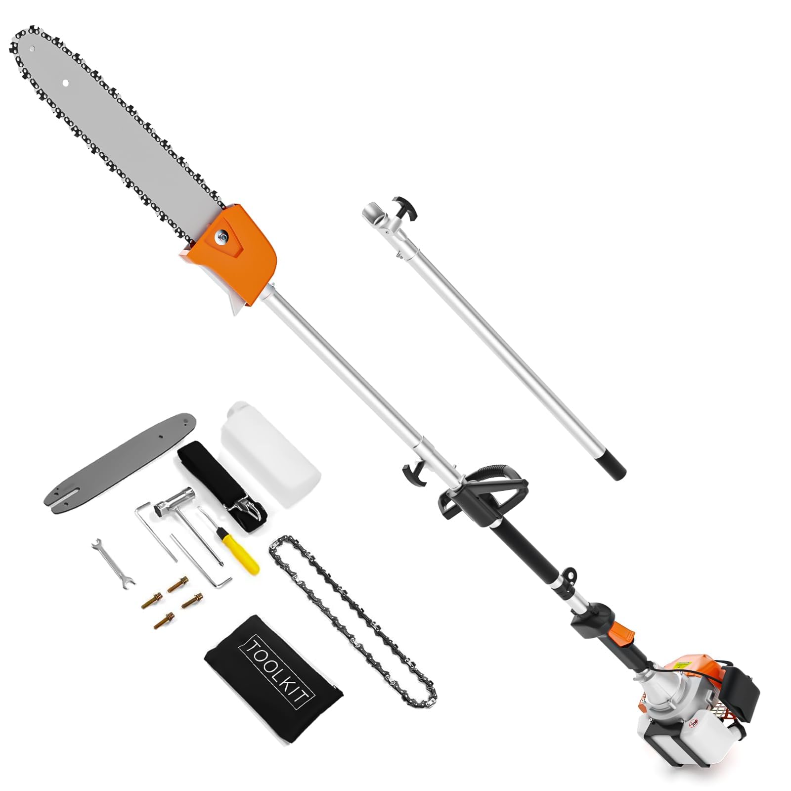 Amazon.com : 62CC Gas Powered Pole Saws,2-Stroke Gas Pole Saws