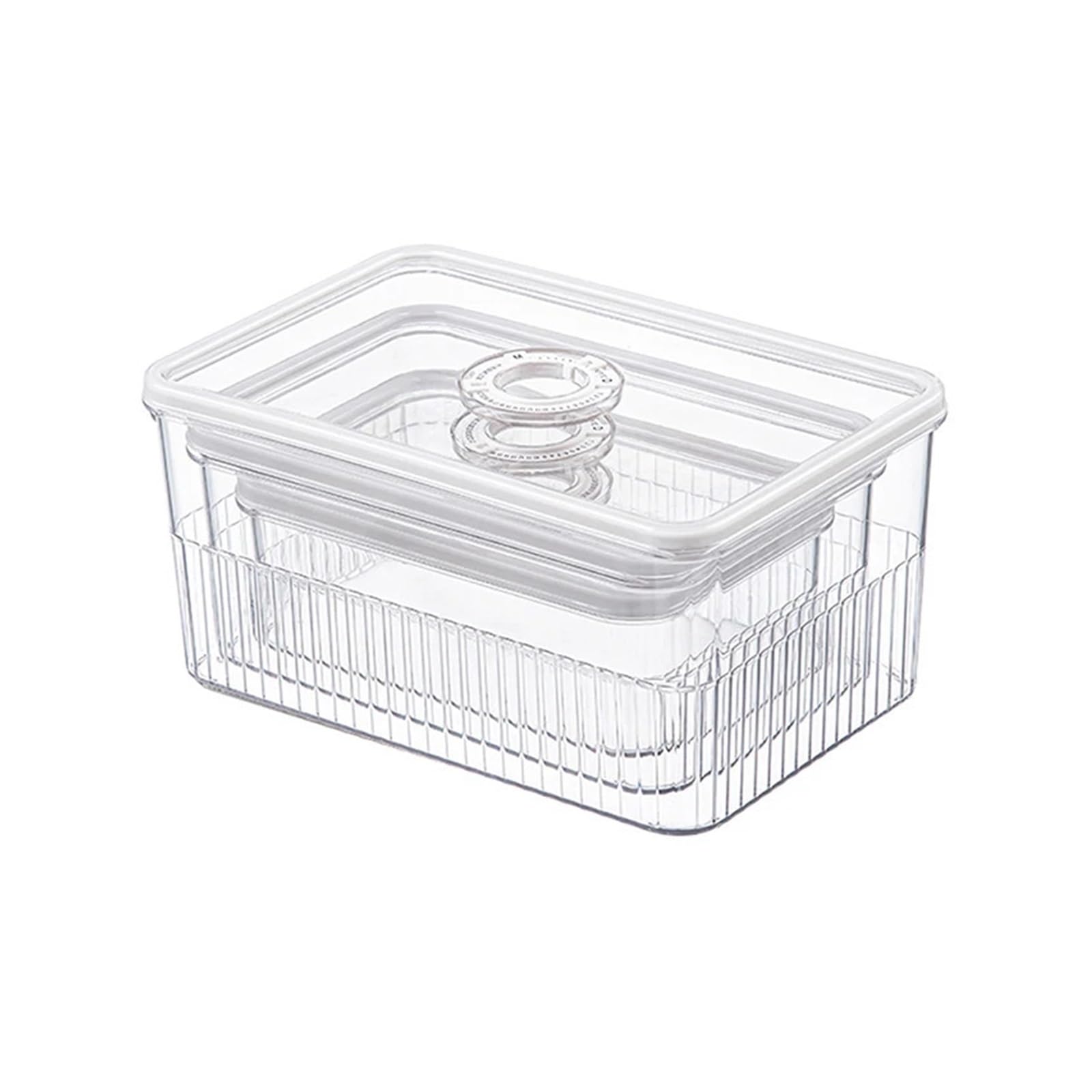 Kühlschrank-Organizer, Lebensmittelaufbewahrungsbehälter, kompatibel for frisches Gemüse, Obstkörbe, Kühlschrankbox, Küche(3pcs)