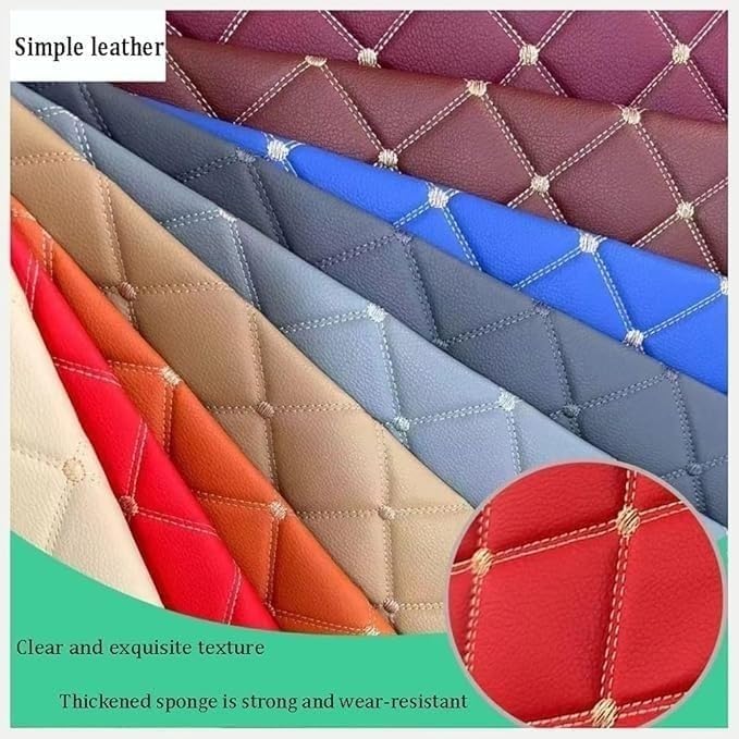 Kunstleder-Stoff, Kunstleder, Vinyl, Wasserfestes Ledertuch, Material For Bekleidung, Schneiderei, Polsterung(A,1.6x2m)