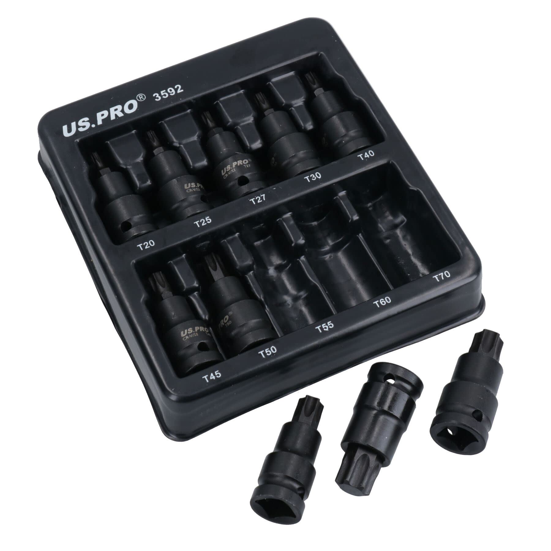 Ensemble de douilles Torx 1/2" AB Tools en acier renforcé