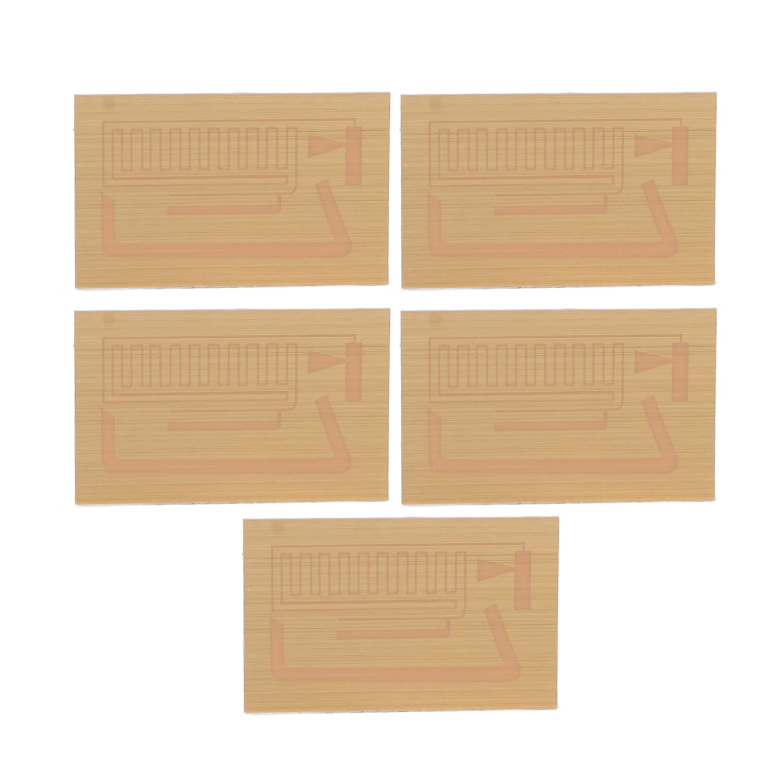 5PCS Cell Phone Signal Enhancement Stickers, Mobile Phone Signal Booster, Antenna Signal Booster Amplifier, Adhesive Back Design, Easy to Carry for Camping Elevators Tunnels Mountains