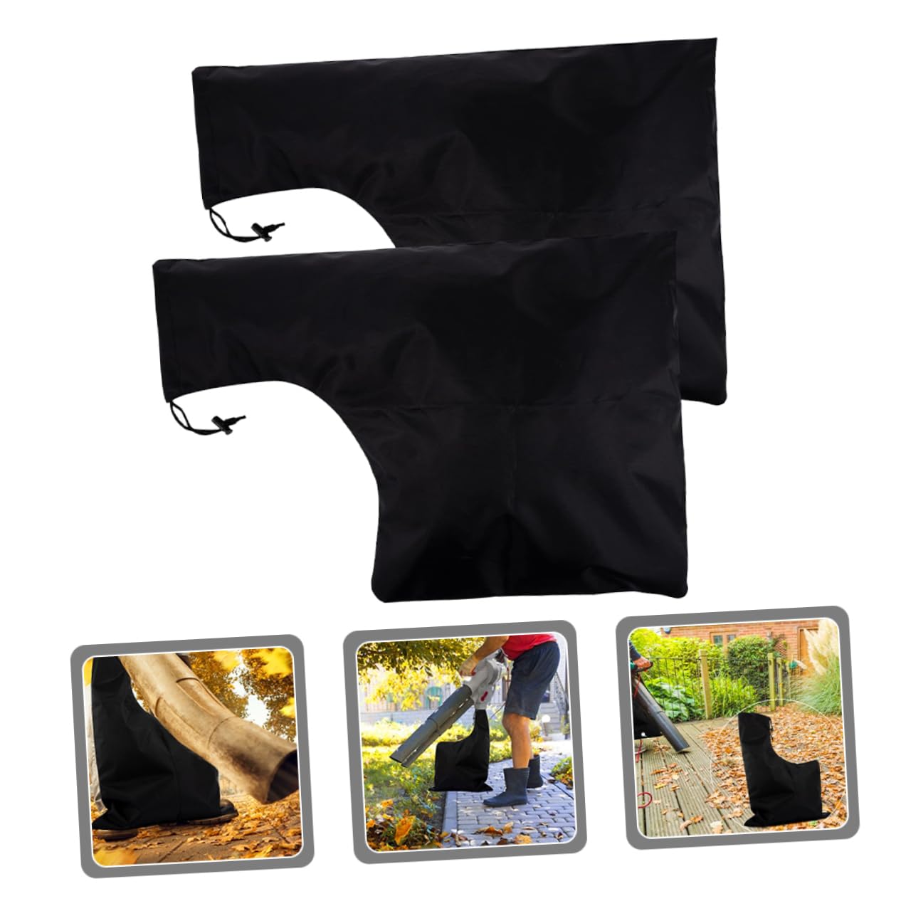 ifundom 6piezas Bolsa Recolectora De Resistente Al Desgarro y Duradera Compatible Sopladores De Jardín para Casa y Jardín