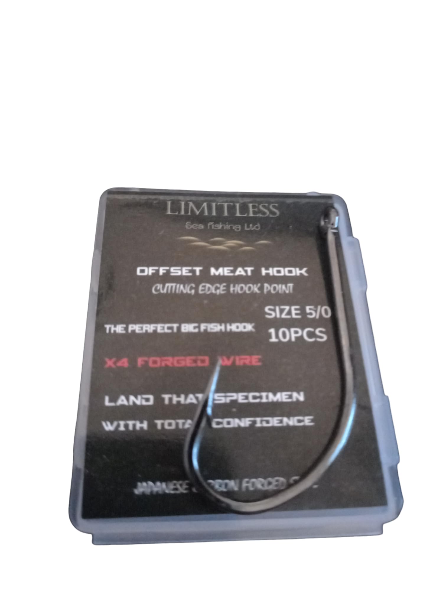 Limitless Meat hook fishing hook 20pk (2/0)