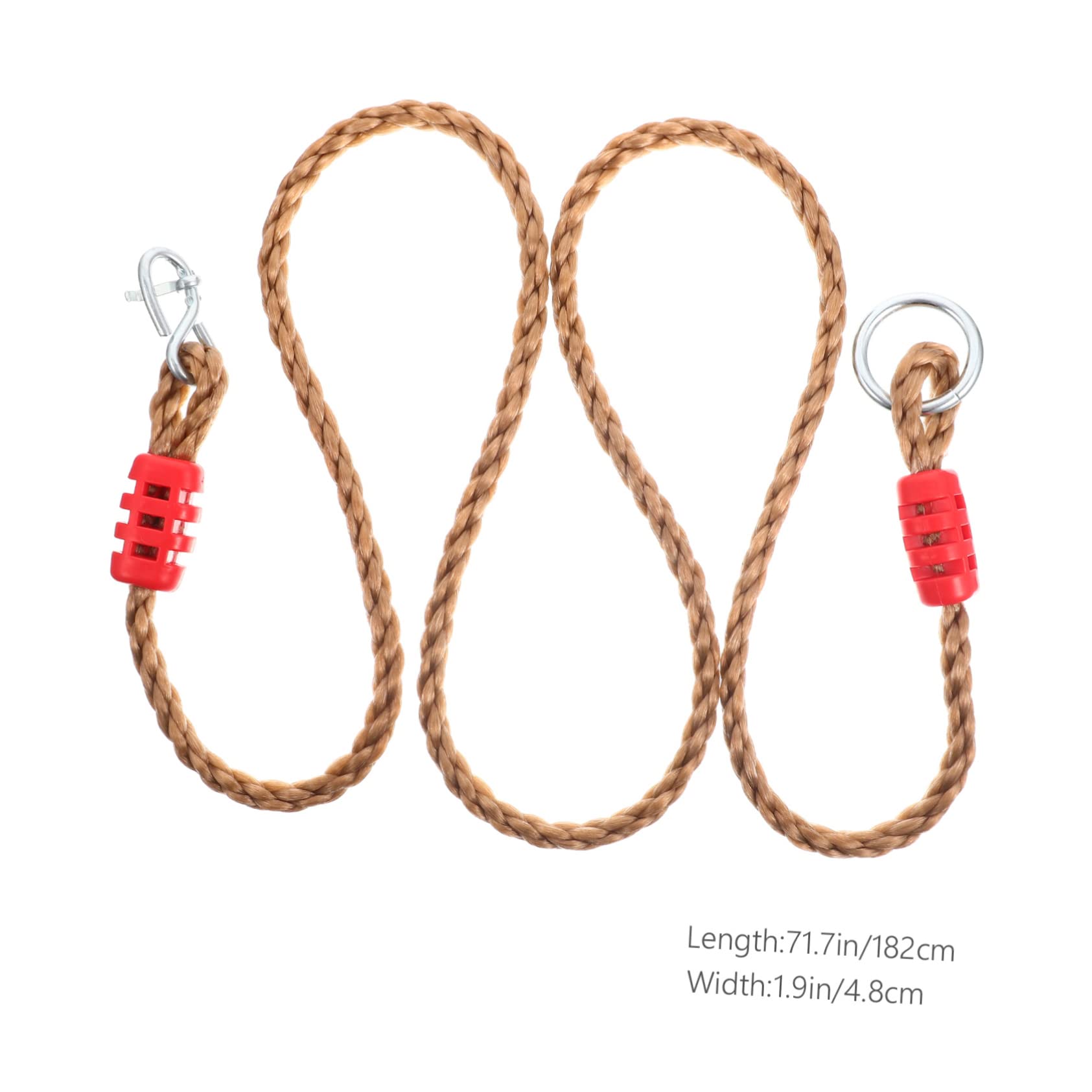 KESYOO 2Pcs Adjustable Tree Swing Hanging Rope Nylon Strap for Playground Hammock Camping Accessories Multi Functional Swing Connection