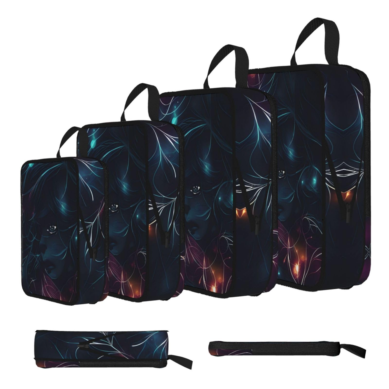 The girl in the dream Compression Packing Cubes 4 Piece Set