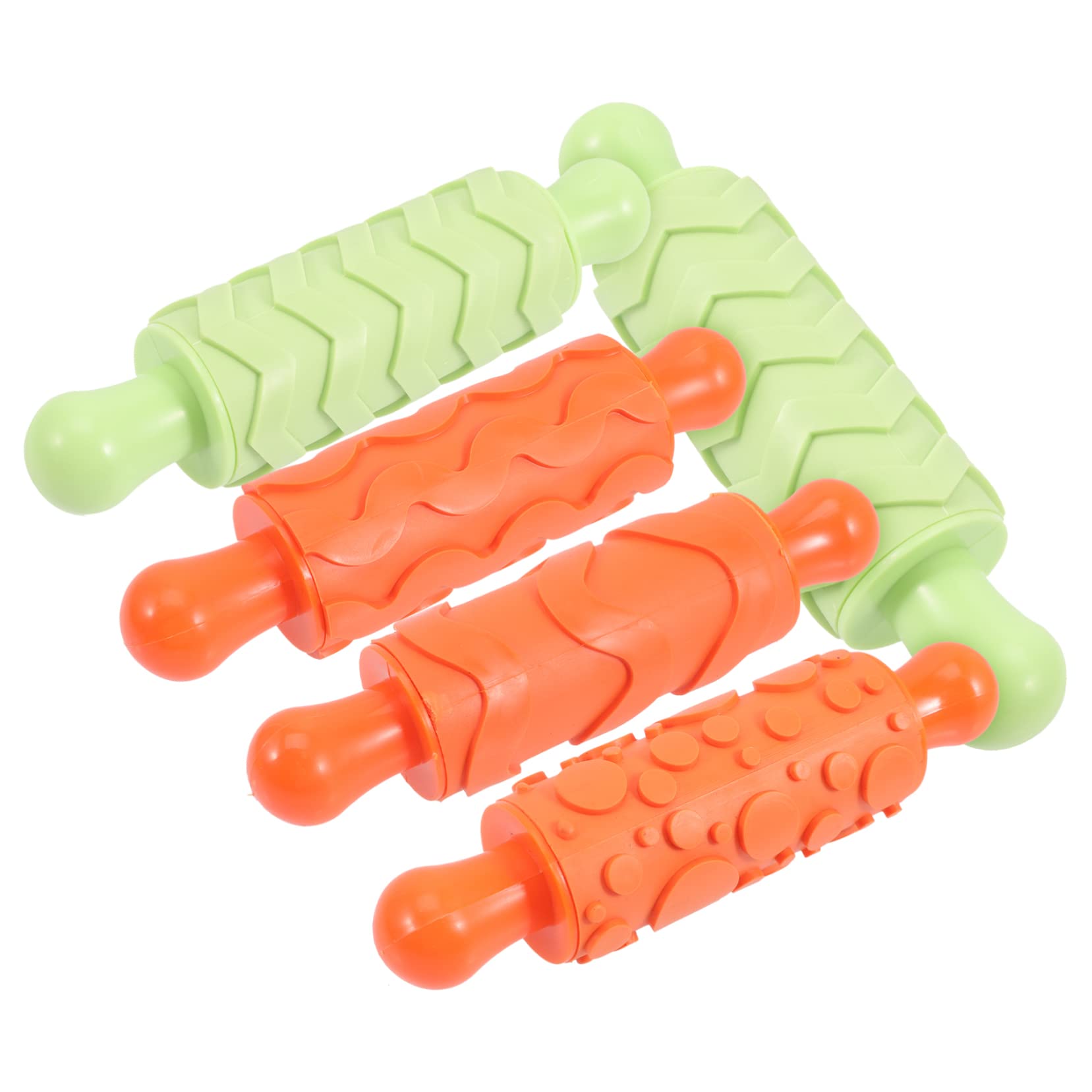 Alipis 5piezas Juguete De Palito De Masa De Herramientas Para Modelar Arcilla Rodillo Para Repostería y Manualidades Infantiles Para Extender Masa Cocina o Taller