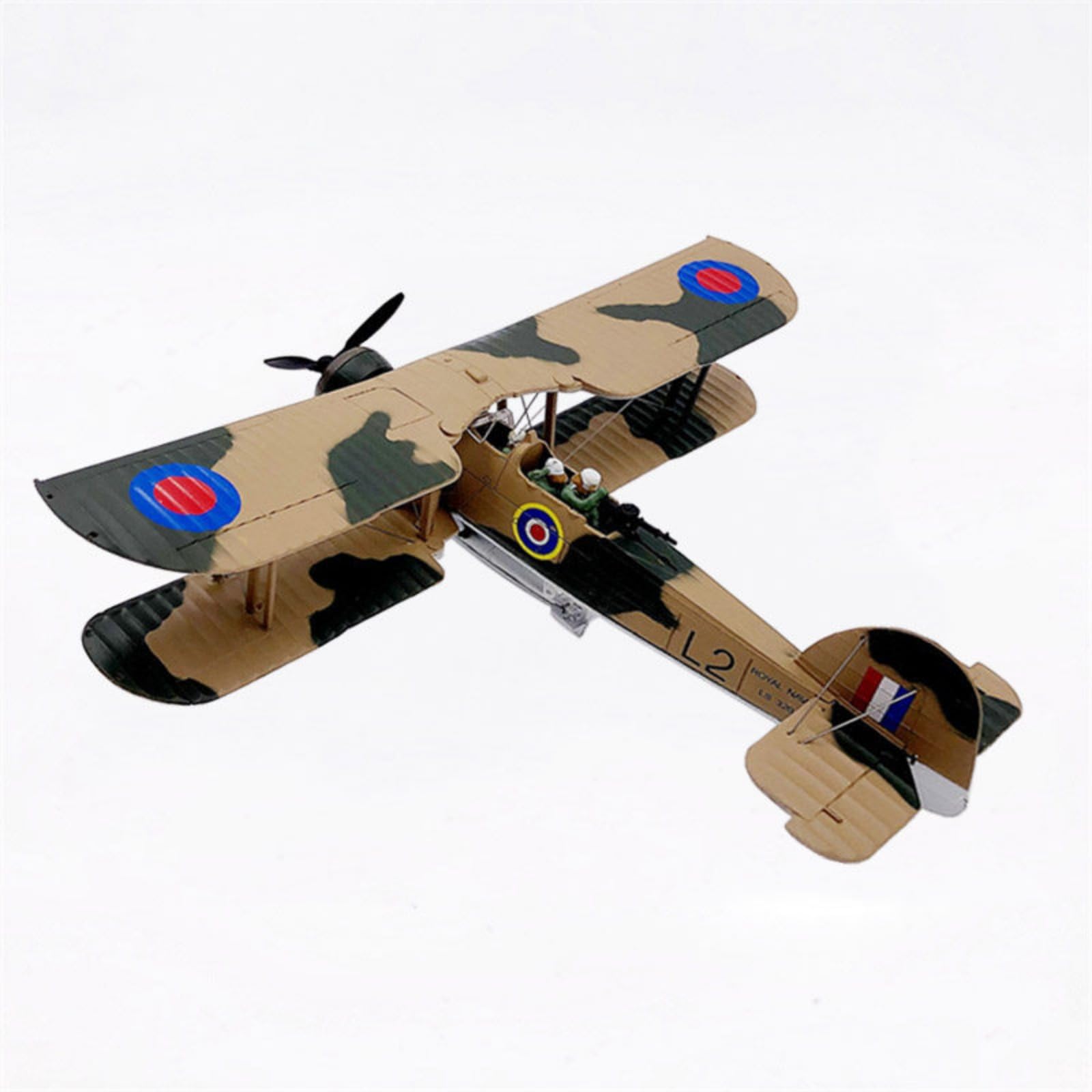 Gralara Modellino in 1:72 Dettagliato Aereo Statico da Collezione Fedele all’originale Miniatura per Ufficio, 1/72 Swordfish