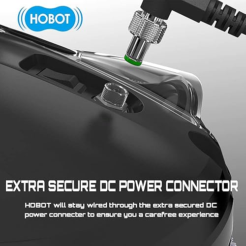 Miniatura 5 de HOBOT -388 Limpieza de vidrio de ventana Limpiador automático inteligente robot con rociador de agua ultrasónico y control a través de Smartphone o