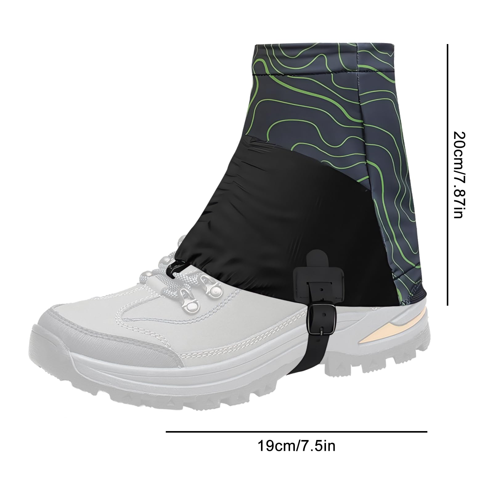 Ghette per scarpe da trailrunning, per corsa, Trail Gaiters, basse, ghette per scarpe da trailrunning, per esterni, resistenti alla sabbia, per uomo e donna, escursionismo, arrampicata, zaino
