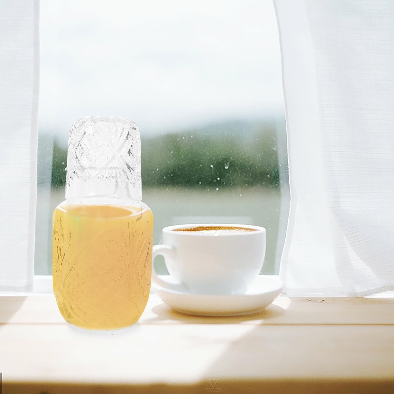 SOIMISS Juego de Vasos para Cócteles Creativos de Plástico Transparente, Taza de Bar Multifuncional para Té y Leche, Diseño Moderno para Uso en Hogar y Restaurante, Set Individual de Bebida Decorativa