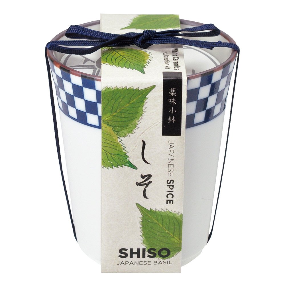 Amazon.co.jp: 聖新陶芸 染付小紋薬味小鉢 しそ : ホーム＆キッチン