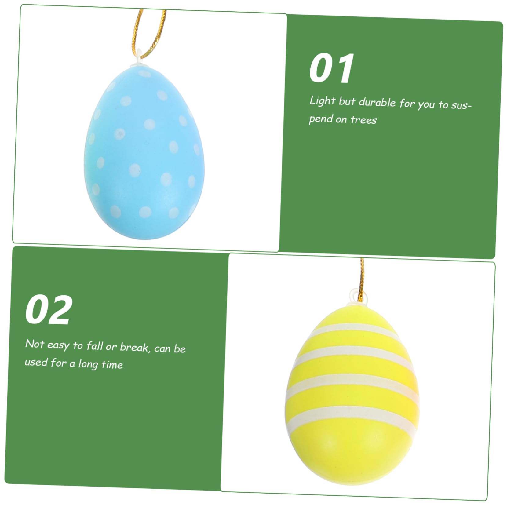 Cabilock 5 Set Uova Di Pasqua Easter Egg Decorazioni Casa Decorazioni Per Ristoranti Forniture Pasquali Bomboniera Di Pasqua A Tema Festival Plastica Pezzi * 5