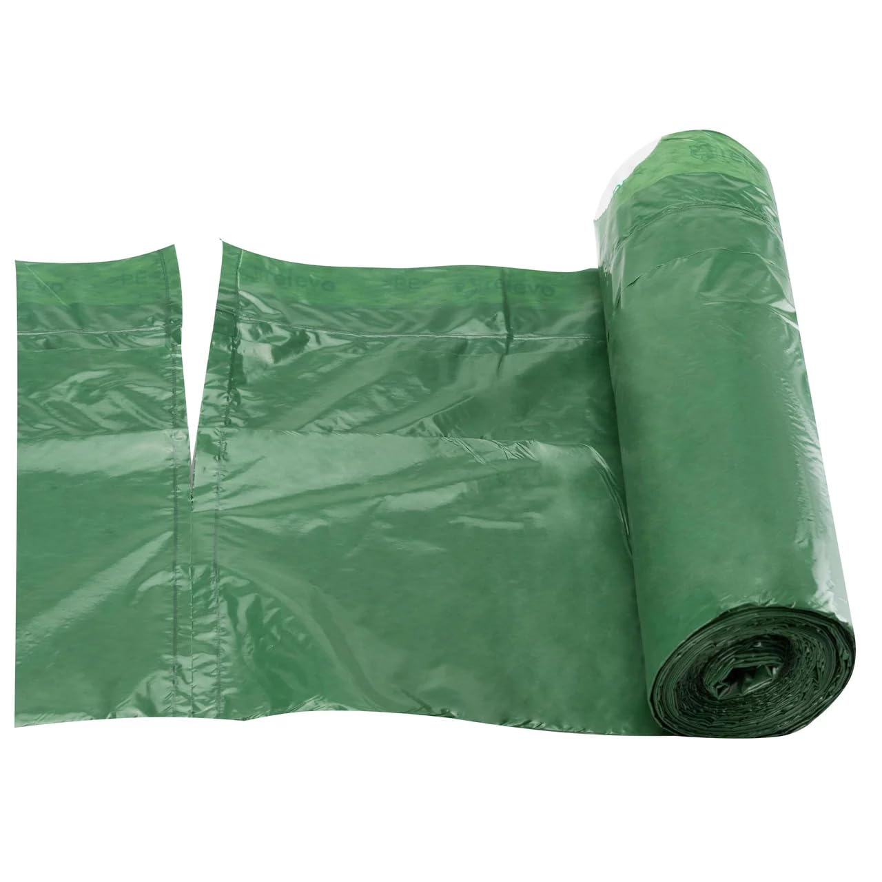 RELEVO - Bolsas de basura 100% recicladas, 30 L, 15 unidades, 6 unidades