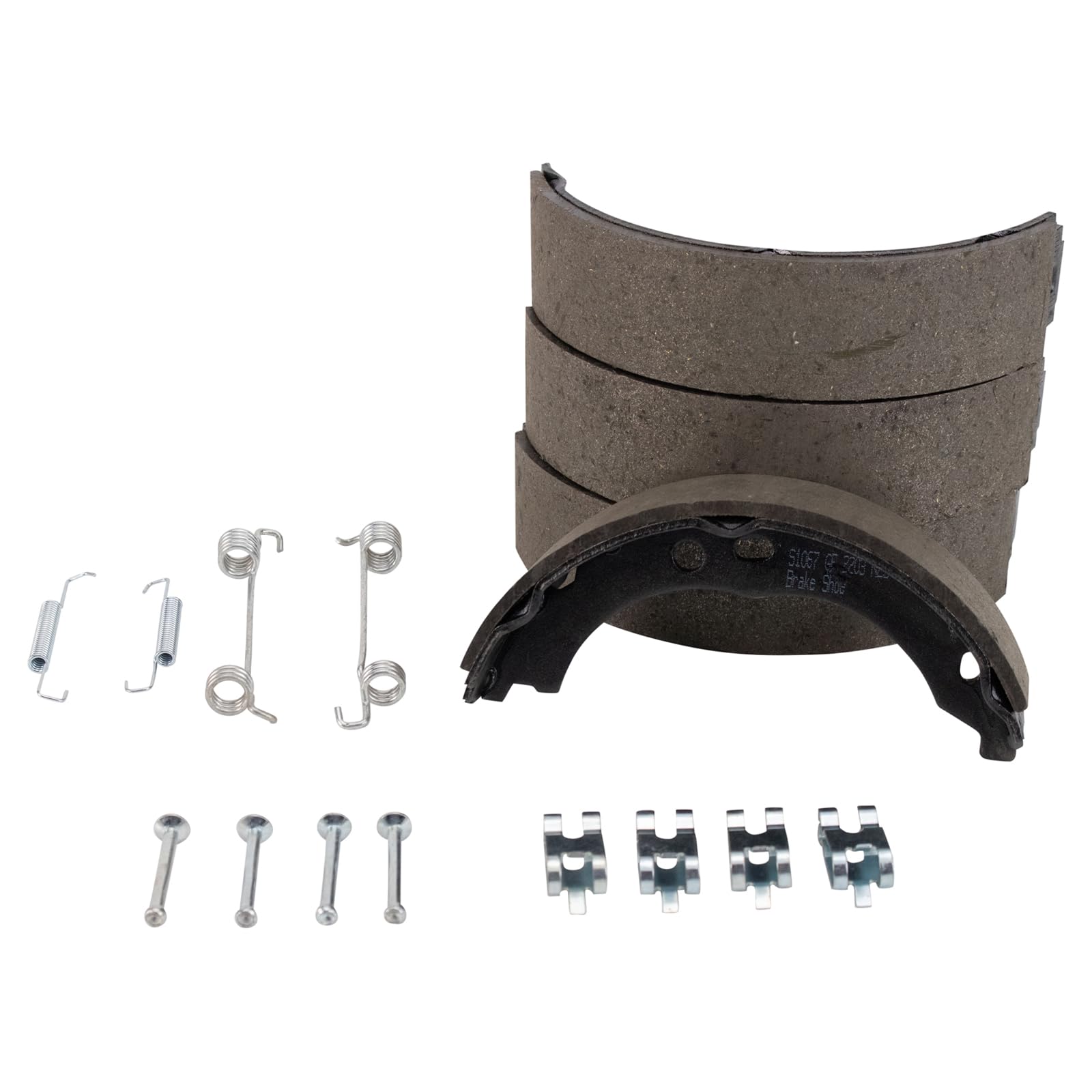 TRQ Rear Parking Brake Shoe Set