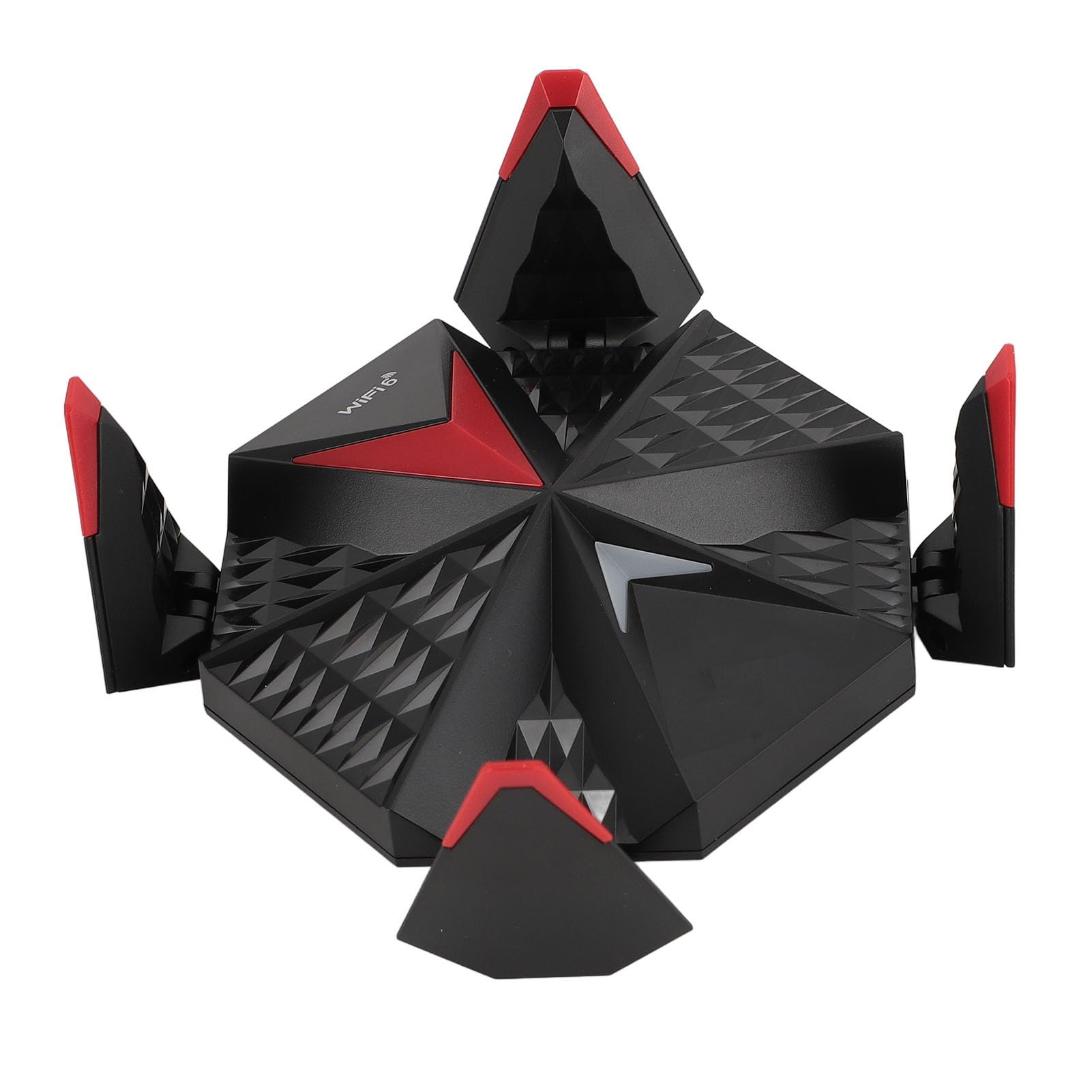 Adaptador WiFi USB, Chip AX5400, 5374Mbps, 3 Bandas, Adaptador de Red Inalámbrico con 4 Antenas de Alta Ganancia, Adaptador de Tarjeta de Red Externa WiFi 6 para 10 11, Alta