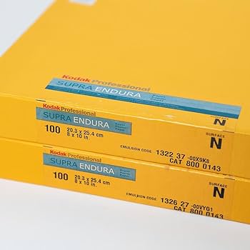 期限切れ　KODAK SUPRA ENDURA 8X10 N面　2010年頃 印画紙】100枚Kodak Professional SUPRA ENDURA 期限切れ KODAK