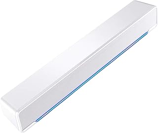 Sound Bar Wired Wireless 3D Surround Sound Soundbar 2.0 Channel, Bluetooth Audio Speaker for TV, HDMI ARC/Optical/Aux/USB Connection Bluetooth Speaker,Black The New