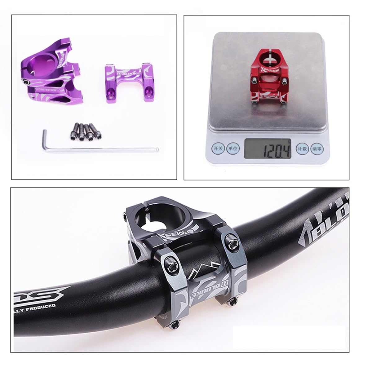 Potence Guidon Vélo Chromée - Très Bon état