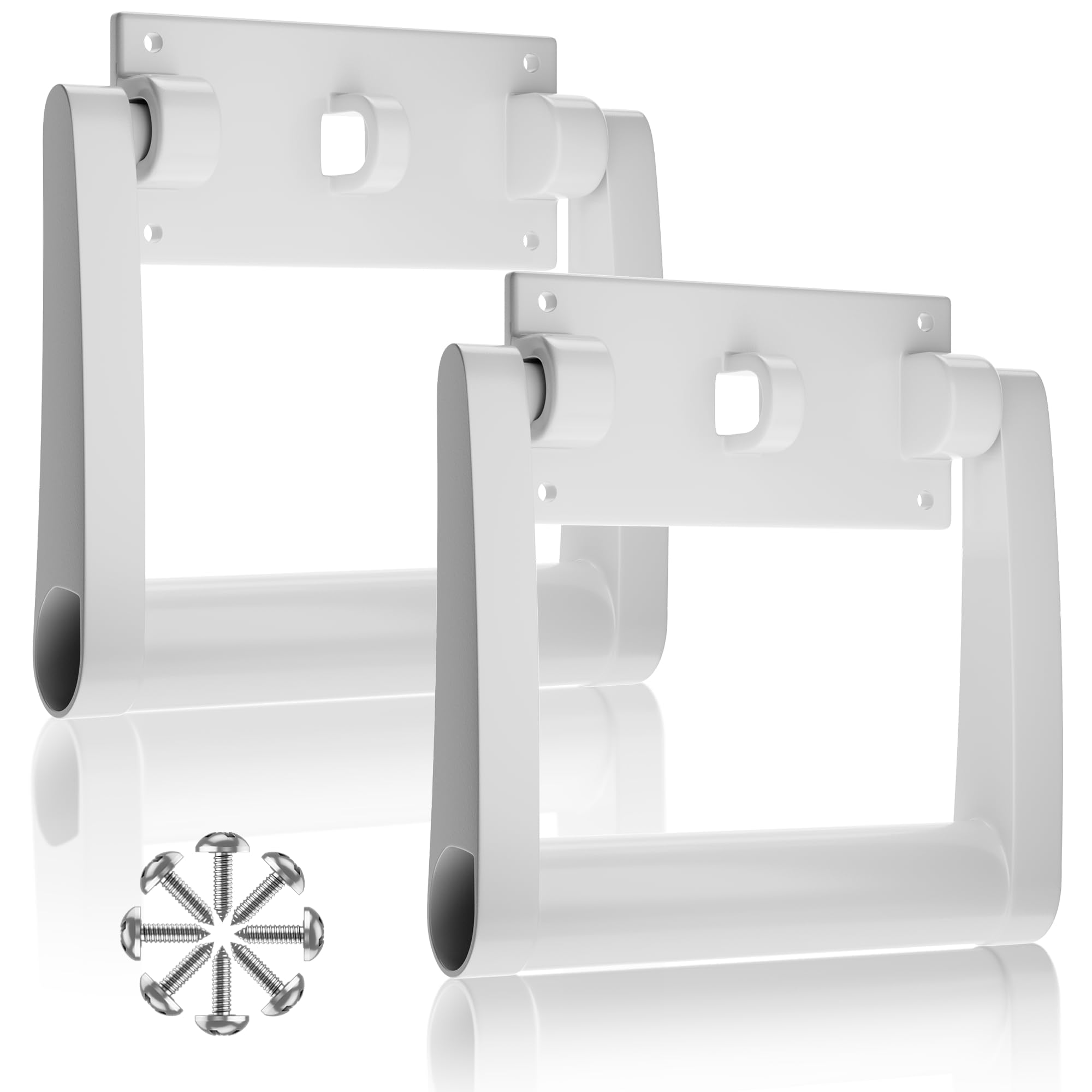 ZAITOE Cooler Replacement Handles 21025 Compatible with 90-100 Quart Cooler, Cooler Replacement Plastic Handles kit Includes Screws Replacement Parts (4 Holes 2 Pack)