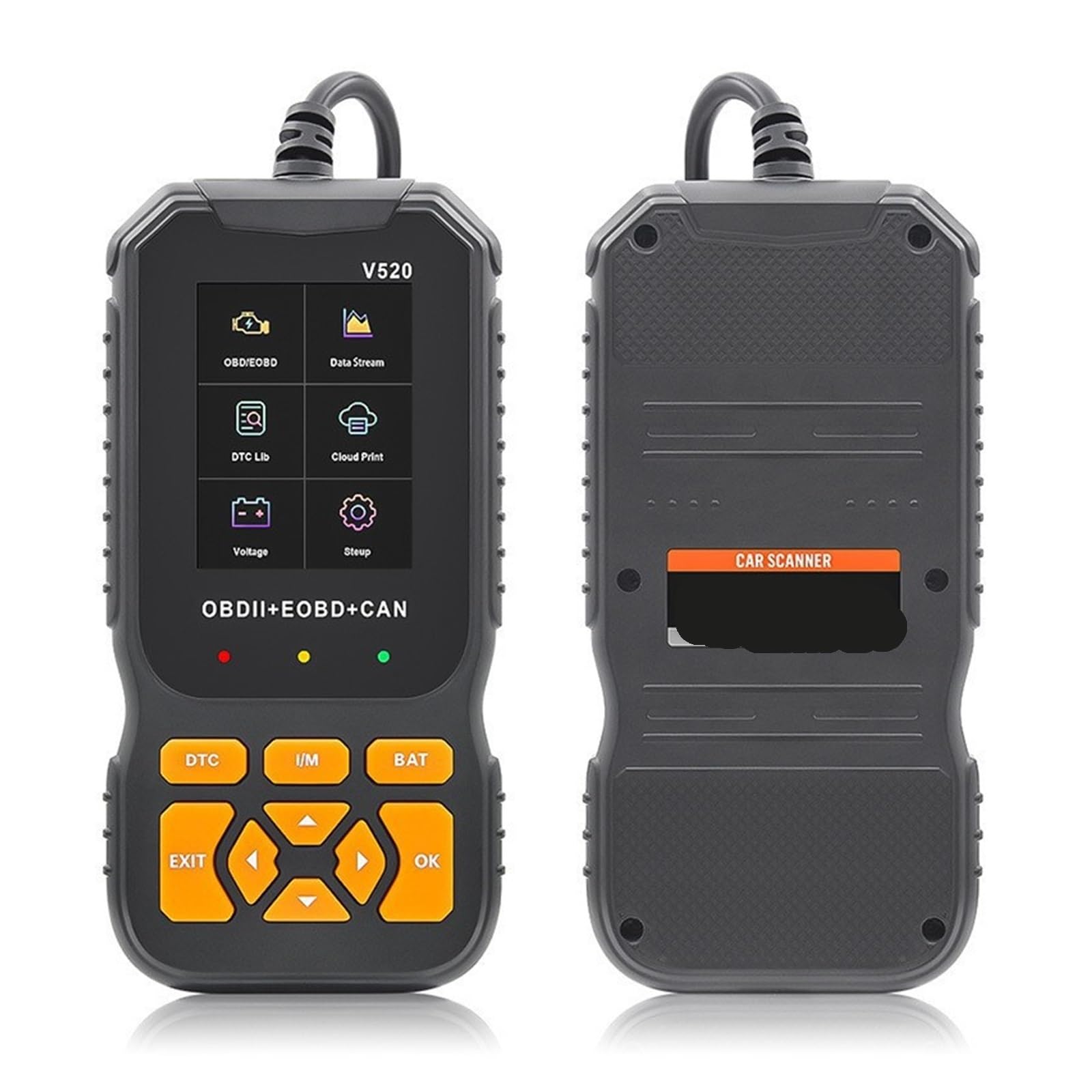 Strumento diagnostico for Auto V520 Lettore di Codici OBD2 for Rilevatore guasti al Motore for Strumento diagnostico