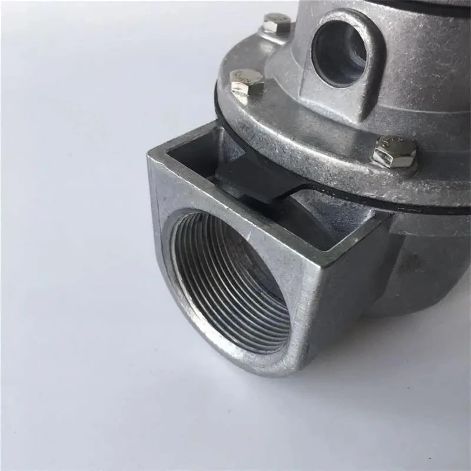1 Pieza DMF-Z-25 Colector de Polvo neumático con Bolsa en ángulo Recto DC24V Válvula de Pulso de solenoide de 1 Pulgada(DC12V)